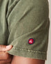 Men's Vintage Crew Tee - Mineral Wash Deep Olive